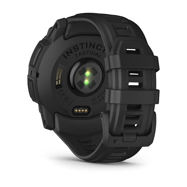 Garmin Instinct 3 Solar Tactical Edition (50mm) fekete okosóra - Image 3
