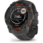 Garmin Instinct 3 50mm Solar fekete sötétszürke szíjjal okosóra - Image 2