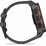 Garmin Instinct 3 50mm Solar fekete sötétszürke szíjjal okosóra - Image 6