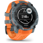Garmin Instinct 3 50mm Solar szürke narancs szíjjal okosóra - Image 3