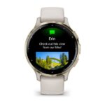 Garmin Venu 3S elefántcsont krémarany, szilikon szíjjal okosóra - Image 4