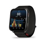Garmin Venu X1 Titanium ComfortFit nylon szíjjal fekete okosóra - Image 2