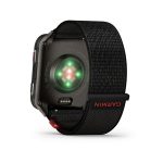Garmin Venu X1 Titanium ComfortFit nylon szíjjal fekete okosóra - Image 9
