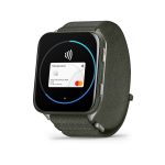 Garmin Venu X1 Titanium ComfortFit nylon szíjjal mohazöld okosóra - Image 5
