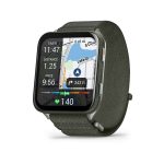Garmin Venu X1 Titanium ComfortFit nylon szíjjal mohazöld okosóra - Image 6