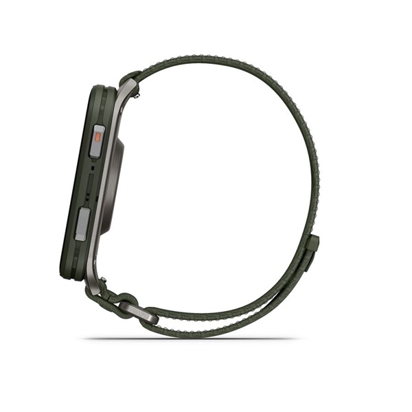 Garmin Venu X1 Titanium ComfortFit nylon szíjjal mohazöld okosóra - Image 10