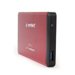 Gembird 2,5" EE2-U3S-2-R USB3.0 Enclosure Red - Image 4