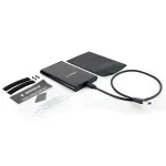 Gembird E2-U3S-6 USB3.1 Enclosure Aluminium with USB Type-C Black - Image 8