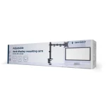 Gembird MA-D1-01 Adjustable Desk Display Mounting Arm 17”-32” Black - Image 5