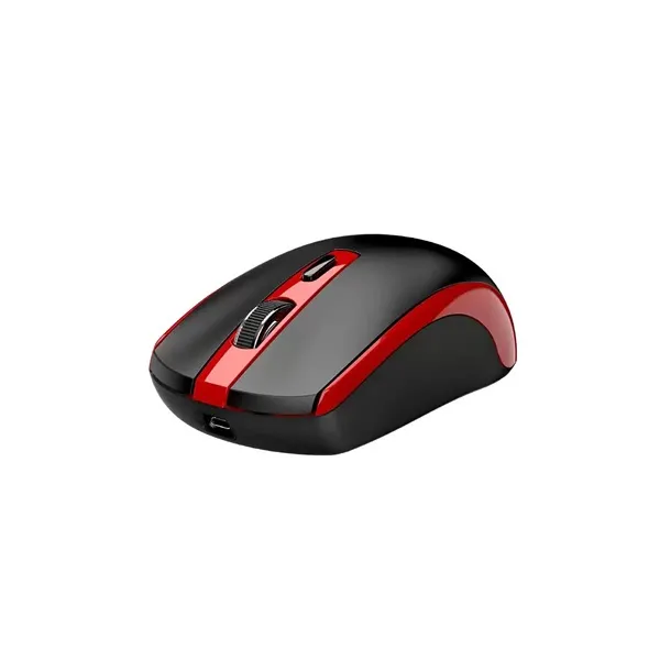 Genius ECO-8150 Vezeték nélküli tölthető Copilot piros egér - Image 3