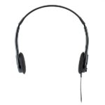 Genius HS-200C dual jack fekete headset + single jack átalakító - Image 2