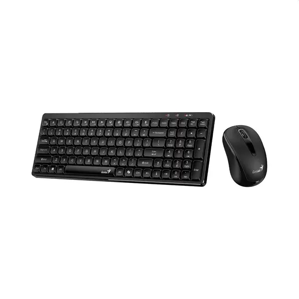 Genius LuxeMate Q8100 Wireless Keyboard & Mouse Combo Black HU - Image 5