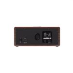 Genius SP-HF505BT Bluetooth Speaker Dark Brown Wood - Image 7
