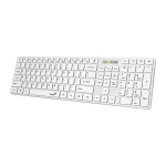Genius SlimStar 126 US fehér billentyűzet - Image 2