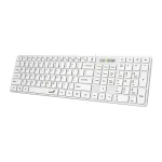 Genius SlimStar 126 US fehér billentyűzet - Image 2