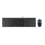 Genius SlimStar C126 Wired keyboard + mouse Black HU - Image 8