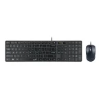 Genius SlimStar C126 Wired keyboard + mouse Black HU - Image 8