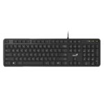 Genius SlimStar M200 HUN USB fekete multimédiás billentyűzet - Image 2