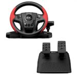 Genius SpeedMaster 270° fekete versenykormány váltó + pedál - Image 4