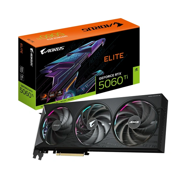 Gigabyte GeForce RTX 5060 Ti AORUS Elite 16GB GDDR6 videókártya - Image 10