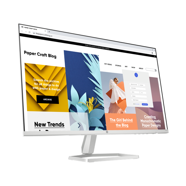 HP 27" Series 5 527sw FHD IPS VGA/HDMI fehér monitor - Image 3