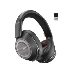 HP Poly Voyager 8200 USB-A  ANC fekete Bluetooth fejhallgató - Image 3