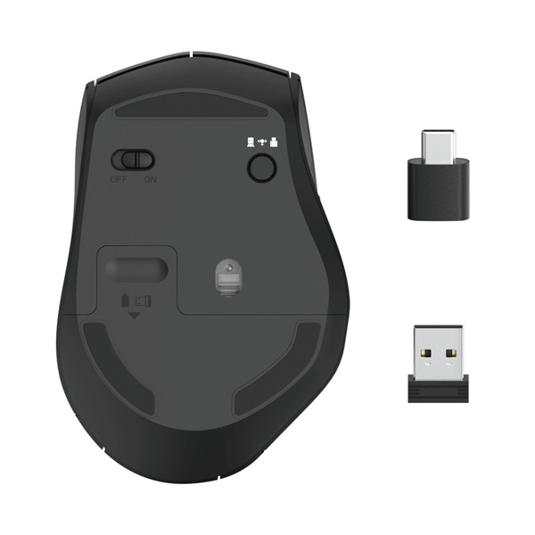 Hama 182616 MW-600" 2 db vevővel vezeték nélküli optikai egér - Image 5