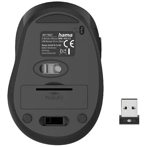 Hama MW-400 V2 Wireless mouse Denim Blue - Image 2