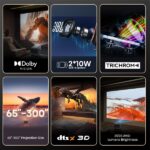 Hisense C2 65"-300" 4K Smart Mini lézer projektor - Image 5