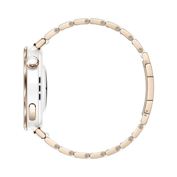 Huawei Watch GT 5 Pro (42mm) kerámia fehér okosóra - Image 3