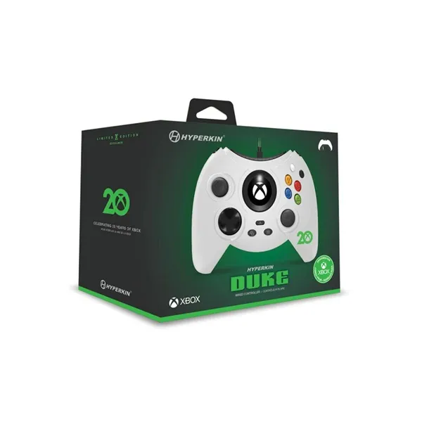 Hyperkin M02668-ANWH Duke Xbox Series|One/Windows 11|10 20.Évf. Xbox liszenszelt vezetékes fehér kontroller - Image 11