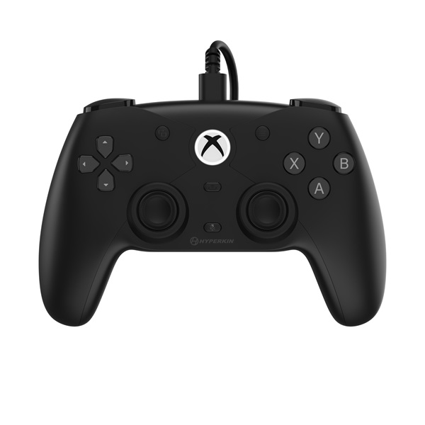 Hyperkin_M01638_BK_Competitor_Xbox_Series_One_Windows_11_10_fekete_Xbox_liszenszelt_vezetekes_kontroller-i42962847.jpg Hyperkin M01638-BK Competitor Xbox Series|One/Windows 11|10 Xbox liszenszelt vezetékes fekete kontroller - Image 1