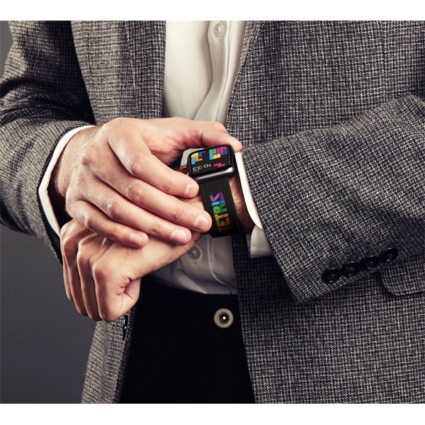 Hyperkin M07494-TS Tetris "Tetrimino Stack" 38/40/42/44mm Quick Release óraszíj - Image 3