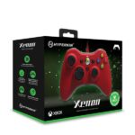 Hyperkin M01368-RD Xenon Xbox Series|One/Windows 11|10 piros Xbox liszenszelt vezetékes piros kontroller - Image 5