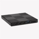 IRIS CUBE EXTERNAL külső DVD író, 8in1, USB 3.0, Read/write:CD/VCD/DVD, tálcás, DVD-RW, fekete - Image 2