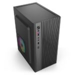 IRIS Q2515 fekete (táp nélküli) mATX számítógépház - Image 2