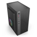 IRIS Q2517 fekete (táp nélküli) mATX számítógépház - Image 2