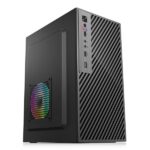 IRIS Q2517 fekete (táp nélküli) mATX számítógépház