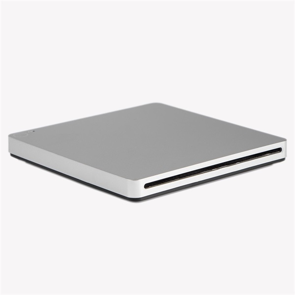 IRIS SILVER EXTERNAL külső DVD író, USB 3.0, Read/write:CD/VCD/DVD, slot-in, DVD-RW, ezüst - Image 1