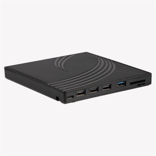 IRIS WAVE EXTERNAL külső DVD író, USB 3.0, Read/write:CD/VCD/DVD, tálcás, DVD-RW, fekete - Image 2