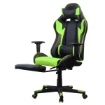 Iris GCH204BE_FT fekete / zöld gamer szék - Image 3