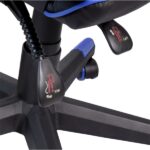 Iris GCH204BK_FT fekete / kék gamer szék - Image 4