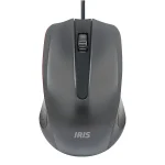 Iris IOM861-B Vezetékes Egér fekete