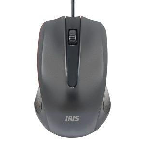 Iris IOM861-B Vezetékes Egér fekete