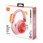 JBL JR 470 NC vezeték nélküli zajszűrős pink gyermek fejhallgató - Image 6