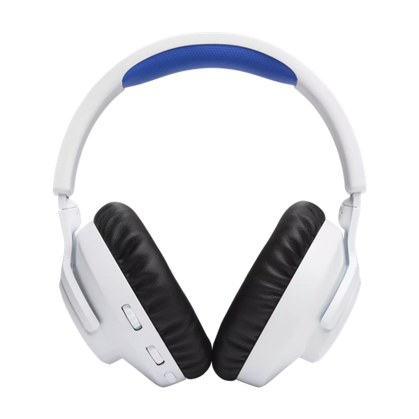 JBL Quantum 360 vezeték nélküli fehér/kék gamer headset - Image 3
