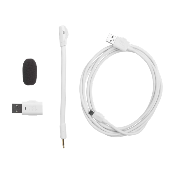 JBL Quantum 360 vezeték nélküli fehér/kék gamer headset - Image 6