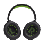 JBL Quantum 360 vezeték nélküli fekete/zöld gamer headset - Image 4