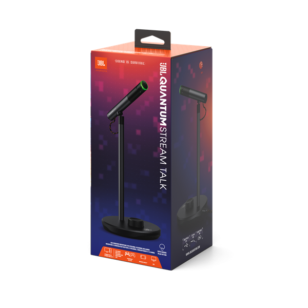 JBL Quantum Stream Talk Black USB fekete streaming mikrofon - Image 9