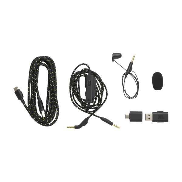 JBL Quantum X 910 WL vezeték nélküli fekete-zöld gamer headset - Image 9